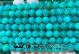 AGBS380 15 inches 8mm round green dragon veins agate beads wholesale
