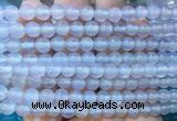 AGBS398 15 inches 6mm round purple agate beads wholesale