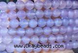 AGBS400 15 inches 10mm round purple agate beads wholesale