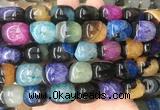 AGBS458 15 inches 13*15mm drum agate gemstone beads wholesale AGBS458 15 inches 13*15mm drum agate gemstone beads wholesale
