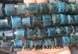 APBS06 15 inches 11*15*15mm faceted triangle apatite gemstone beads