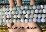 CAA2242 15.5 inches 10mm faceted round banded agate beads