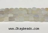 CAA5380 15.5 inches 10*12mm - 11*16mm faceted nuggets agate beads