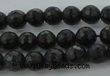 CAE35 15.5 inches 6mm faceted round astrophyllite beads wholesale