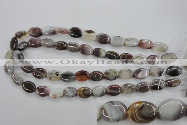 CAG3722 15.5 inches 12*16mm oval botswana agate beads wholesale