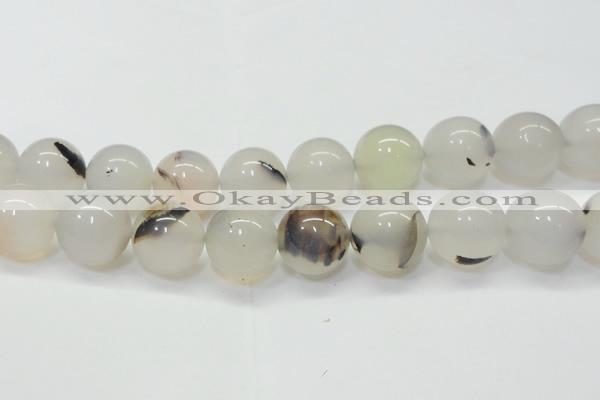 CAG6766 15 inches 18mm round Montana agate beads wholesale