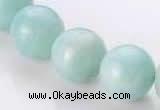 CAM21 15.5 inches natural amazonite 16mm round beads Wholesale