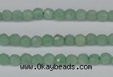 CBJ45 15.5 inches 3mm faceted round jade beads wholesale