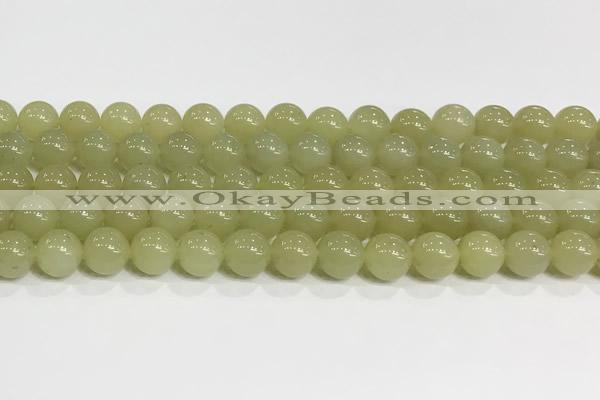 CBJ750 15 inches 12mm round hetian jade gemstone beads