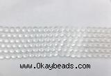 CCBS02 15 inches 4mm faceted round white crystal beads wholesale