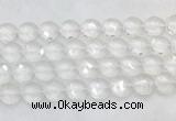 CCBS23 15 inches 16mm faceted coin white crystal beads wholesale CCBS23 15 inches 16mm faceted coin white crystal beads wholesale