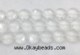 CCBS25 15 inches 20mm faceted coin white crystal beads wholesale CCBS25 15 inches 20mm faceted coin white crystal beads wholesale