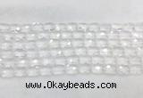 CCBS33 15 inches 8*12mm faceted rectangle white crystal beads wholesale CCBS33 15 inches 8*12mm faceted rectangle white crystal beads wholesale