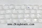 CCBS36 15 inches 13*18mm faceted rectangle white crystal beads wholesale CCBS36 15 inches 13*18mm faceted rectangle white crystal beads wholesale