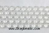 CCBS46 15 inches 10*14mm faceted teardrop white crystal beads wholesale CCBS46 15 inches 10*14mm faceted teardrop white crystal beads wholesale