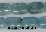 CCE54 15.5 inches 15*20mm rectangle dyed natural celestite gemstone beads