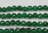 CCN1970 15 inches 4mm faceted round candy jade beads wholesale