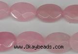 CCN2201 15.5 inches 13*18mm faceted oval candy jade beads