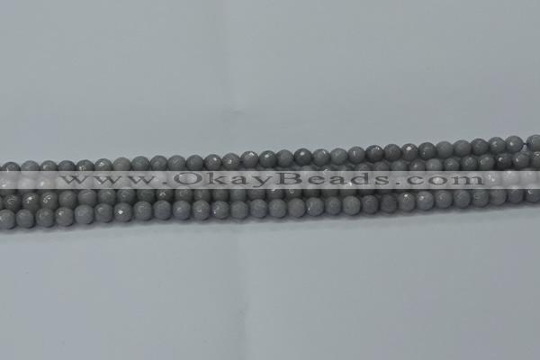 CCN2559 15 inches 6mm faceted round candy jade beads wholesale