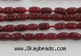 CCN4513 15.5 inches 3*5mm rice candy jade beads wholesale