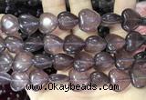 CCN5948 15 inches 14*14mm heart candy jade beads Wholesale