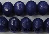 CCN955 15.5 inches 14*18mm faceted rondelle candy jade beads
