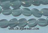 CCT601 15 inches 4*6mm oval cats eye beads wholesale