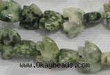CFG783 15.5 inches 10*15mm carved animal snake dragon jade beads