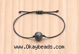 CGB9974 Fashion 12mm eagle eye jasper adjustable bracelet jewelry