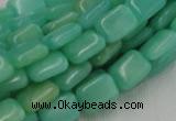 CHM09 16 inches 10*14mm rectangle green hemimorphite beads wholesale