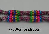 CIB584 16*60mm rice fashion Indonesia jewelry beads wholesale