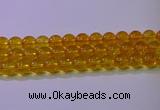 CKQ384 15.5 inches 12mm round dyed crackle quartz beads
