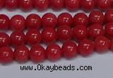 CMJ107 15.5 inches 6mm round Mashan jade beads wholesale