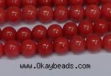 CMJ16 15.5 inches 6mm round Mashan jade beads wholesale