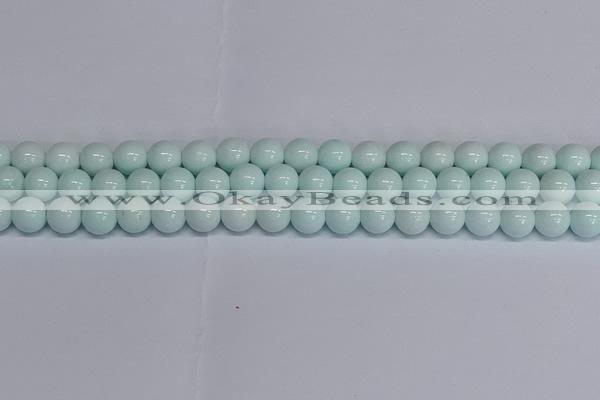 CMJ215 15.5 inches 12mm round Mashan jade beads wholesale