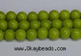 CMJ268 15.5 inches 6mm round Mashan jade beads wholesale