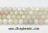 CMS2029 15.5 inches 10mm round white moonstone beads wholesale