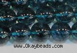 CNC424 15.5 inches 12mm round dyed natural white crystal beads