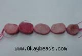 CNG1511 8 inches 20*30mm - 25*35mm freeform agate beads