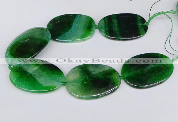 CNG3353 15.5 inches 40*50mm - 45*60mm freeform agate beads