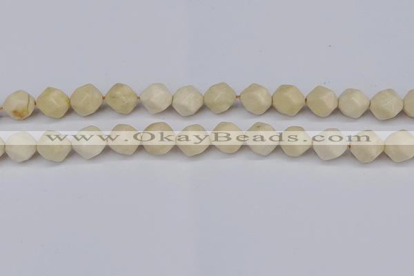 CNG6049 15.5 inches 12mm faceted nuggets jasper beads