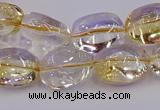 CNG6857 15.5 inches 12*16mm - 13*18mm nuggets citrine beads