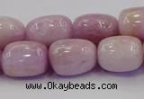 CNG6878 15.5 inches 12*16mm - 13*18mm nuggets pink kunzite beads