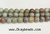 CNS336 15.5 inches 16mm round serpentine jasper beads wholesale