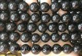 COBS24 15 inches 14mm round black coral beads wholesale COBS24 15 inches 14mm round black coral beads wholesale