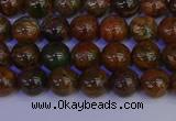 COP1361 15.5 inches 6mm round African green opal beads wholesale