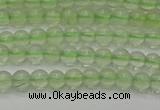 CPR321 15.5 inches 4mm round natural prehnite gemstone beads