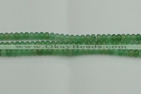 CRB2821 15.5 inches 5*8mm rondelle green aventurine beads