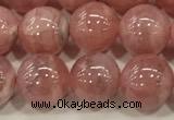 CRC1183 15.5 inches 7mm round Argentina rhodochrosite beads