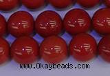 CRE324 15.5 inches 12mm round red jasper beads wholesale
